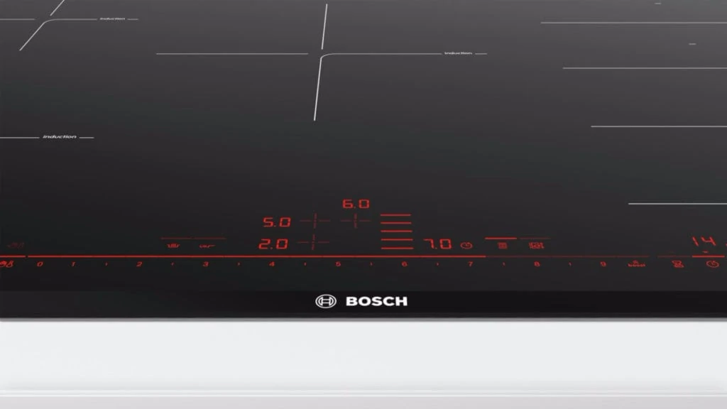 Bosch inductie-kookplaat bovenaanzicht