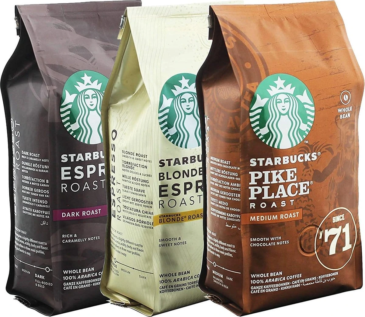Starbucks koffiebonenpakket, vooraanzicht