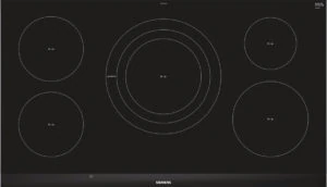 Inductie kookplaat Siemens bovenaanzicht
