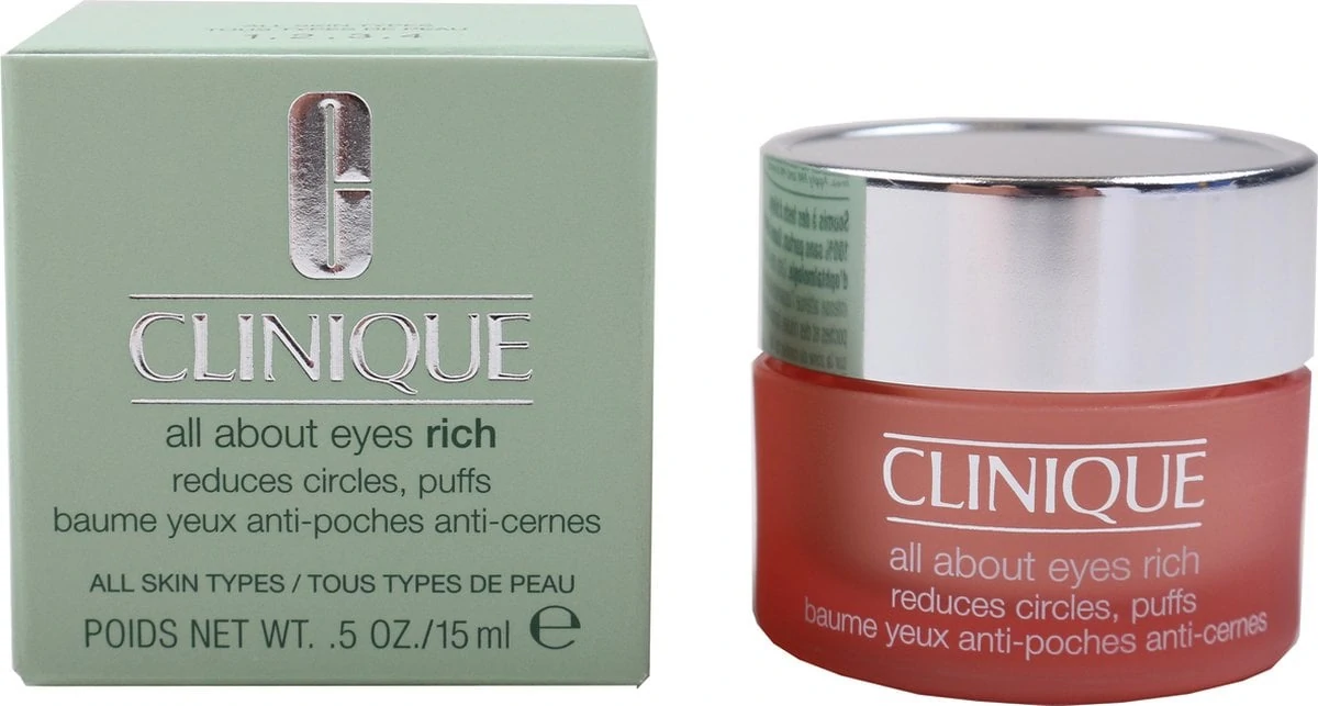 Clinique oogcrème met doosje, vooraanzicht