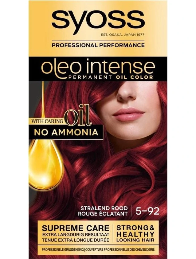 syoss color oleo intense 5 92 stralend rood